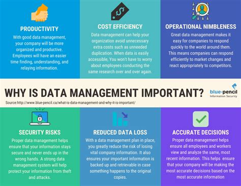 The importance of data management in digital transformation.